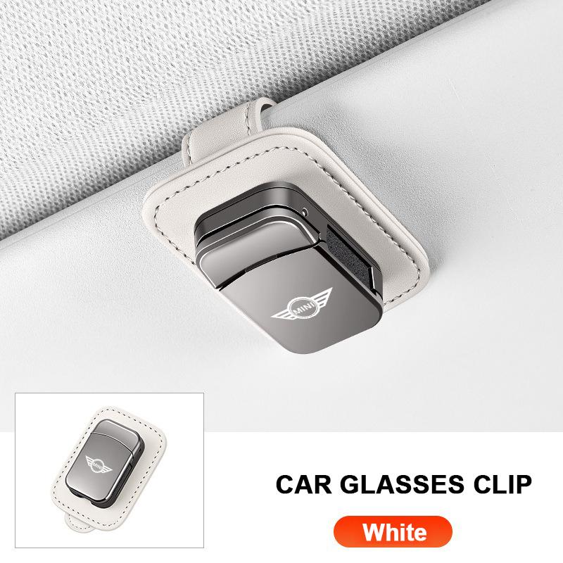 In-Car Eyeglasses Organizer Universal Sunglasses Holder Clip Multifunctional Auto Accessory For BMW M5 M4 M3 F20 F40 F22 F30 E90 JR9