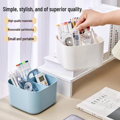 Multifunctional Desktop Storage Box for Office, Students, and Cosmetics
