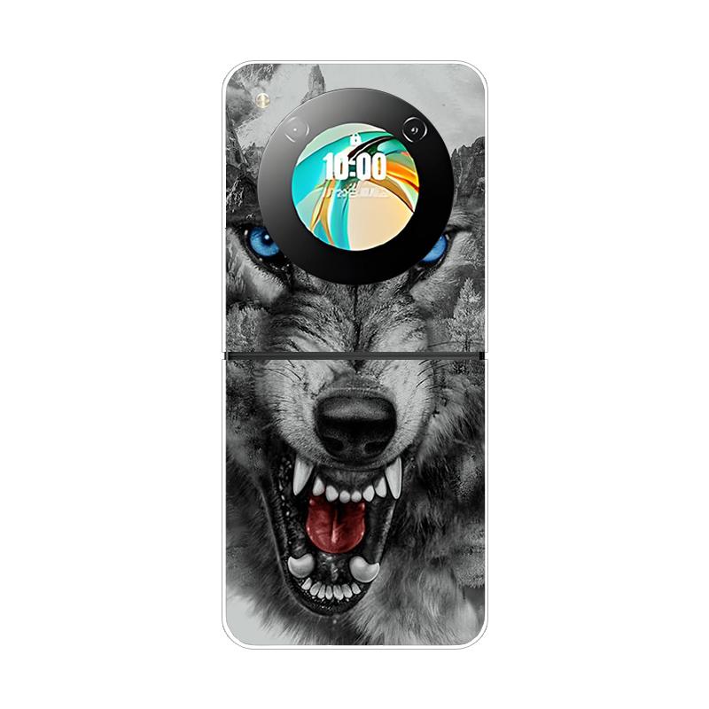 Pevný PC kryt pre ZTE Nubia Flip 2 Nárazuvzdorné puzdrá na telefón pre ZTE Libero Flip 2 5G Zadný priehľadný kryt Flip2 Coque Funda