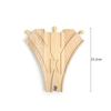 Tutti i Tipi di Giocattoli per Ferrovie su Binari di Legno Accessori per Binari del Treno in Legno di Faggio adatti per Binari di Marca Giocattoli Educativi per Bambini