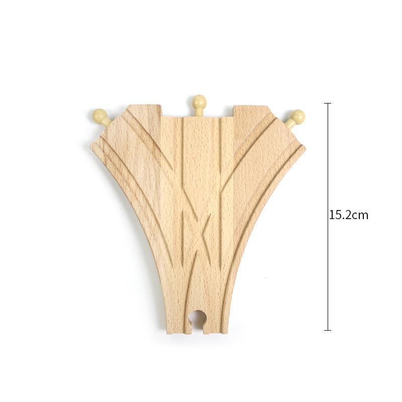 Tutti i Tipi di Giocattoli per Ferrovie su Binari di Legno Accessori per Binari del Treno in Legno di Faggio adatti per Binari di Marca Giocattoli Educativi per Bambini