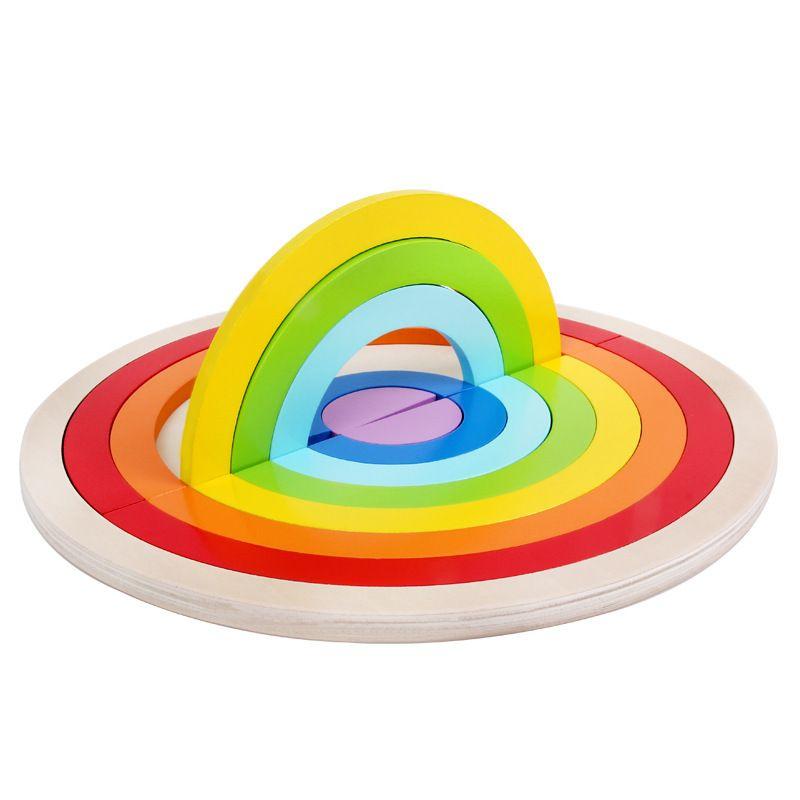 Children's Education Building Blocks Colorful Rainbow