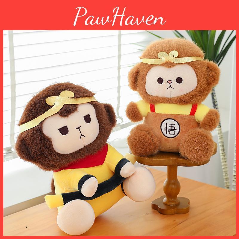 The Monkey King Plush Toy Kids Collectible Room Decor Scartoon Ornament Boys For