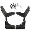 Black Guard Splash Flaps Fender Mud Flaps Guard Splash Car Mud Flaps for Nissan X-Trail T32 2014-