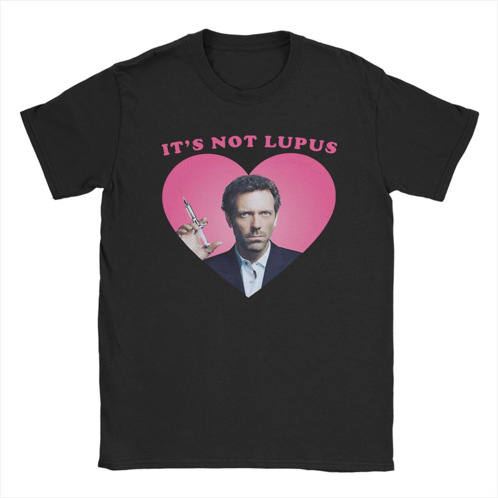 I Love James Wilson House MD TShirt for Men Amazing Cotton Tee Shirt Round Collar Short Sleeve T Shirt Unique Clothes