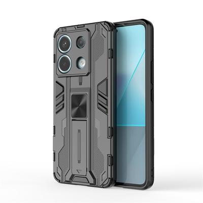 For Xiaomi Redmi Note 13 Pro 5G Case Car Magnetic Armor Shockproof Stand Protect Cover For Redmi Note13 Pro Plus 13Pro 4G Cases