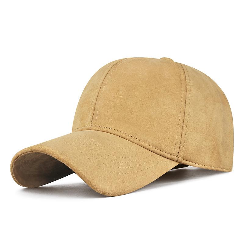 Northwood Autumn Winter Plush Cotton Baseball Caps for Men Women Velvet Super Soft Plush Fabric Solid Color Baseball Hats Warm Duck Tongue Hats