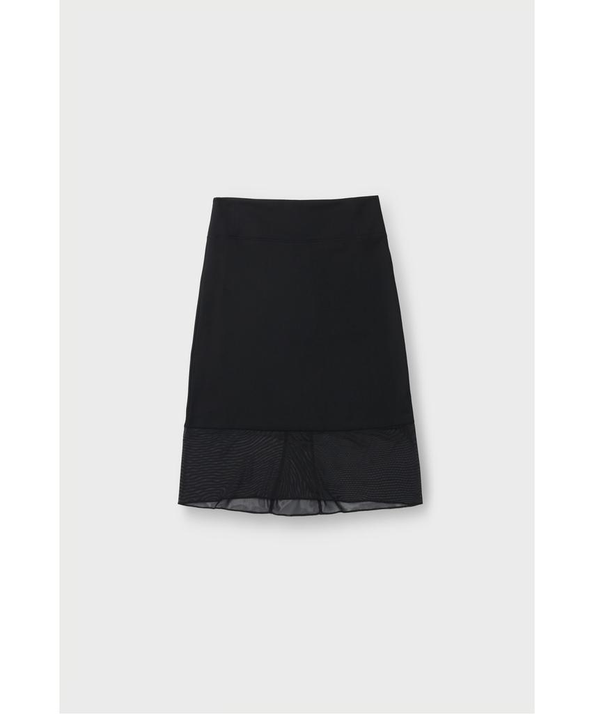 IROWOMEN Draba Fitted Jersey Skirt Iokam26102Bkx