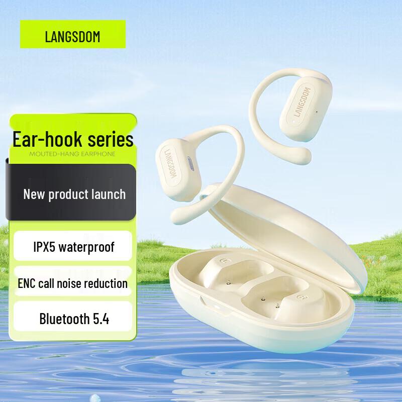 

Langsdom TS19 Open-Ear Sports Bluetooth Headphones