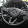 AIRSPEED for Mercedes Benz W204 W205 W211 W203 GLA GLC Sticker Accessories Carbon Fiber Interior Trim Car Steering Wheel