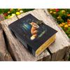 Grimoire Fox Leather Journal for Women Notebook Blank Spell Book of Shadows Fat Journal - Vintage Paper Handmade Journal