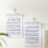 1PC Transparent Clip Stationery Folder Paper Folder Blackboard Book Clip A4 White Board Magnetic Clip