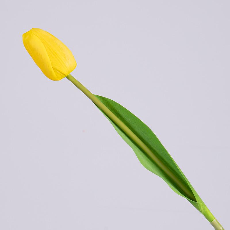 Künstliche Blumen mit feuchtigkeitsspendender Haptik, Tulpen, Künstliche Blumen, Heimdekorationsornamente, Seidenblumen, Requisiten für Hochzeitsfotografie