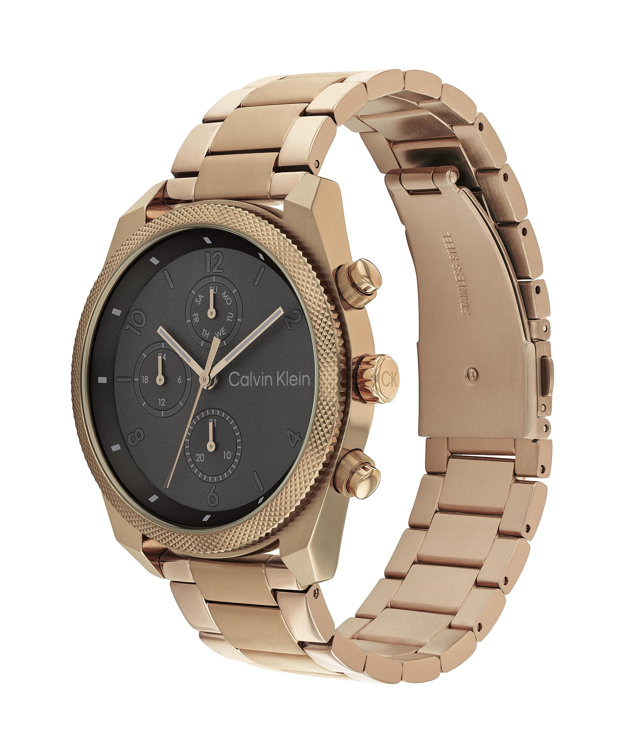 

Calvin Klein IMPACT 25200357 Rose Gold Men s Watch,