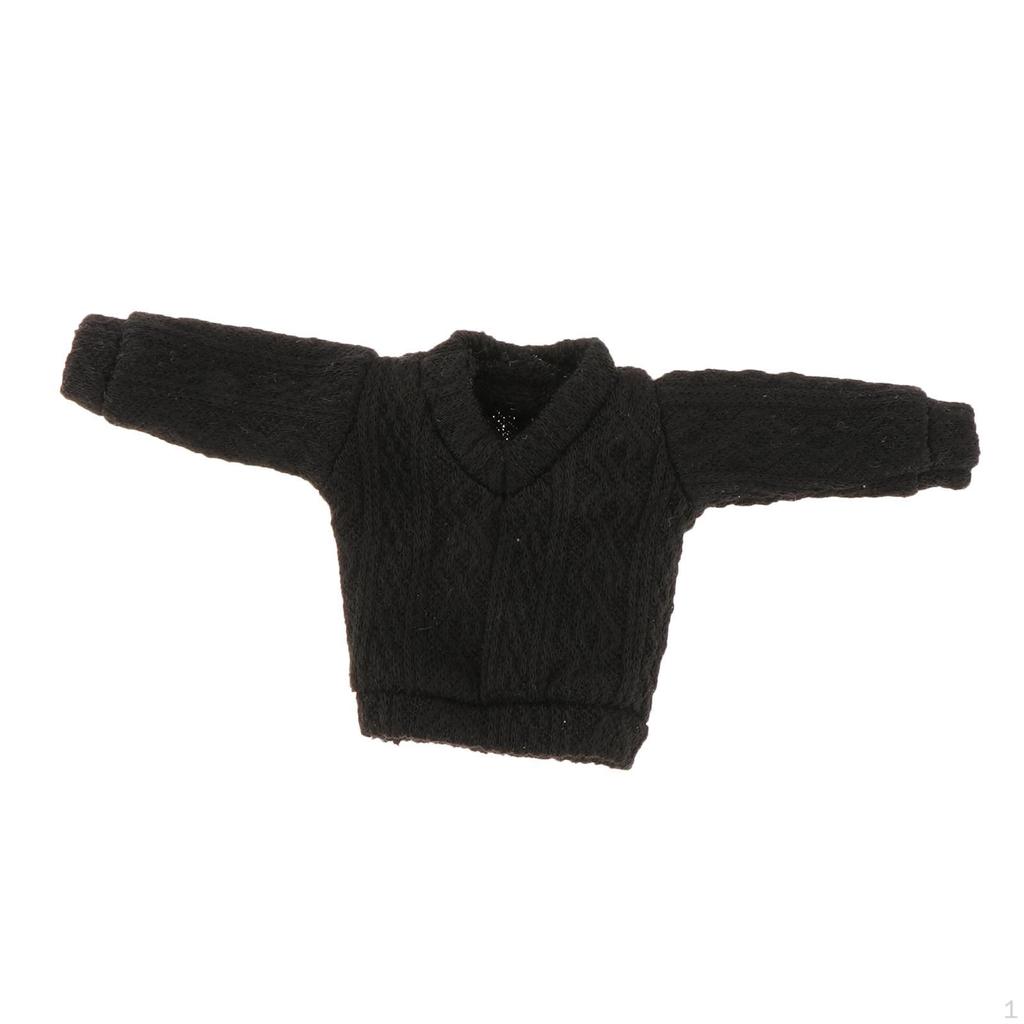 1/12 Action Figures Sweater Female Figure Clothing Accessories Cosplay Soft Model Stylish 6 Inch