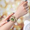 Unique Design Snake Shaped Bracelet Style  Quartz Watch Woman Fashion Ladies Stainless Steel Casual Watch