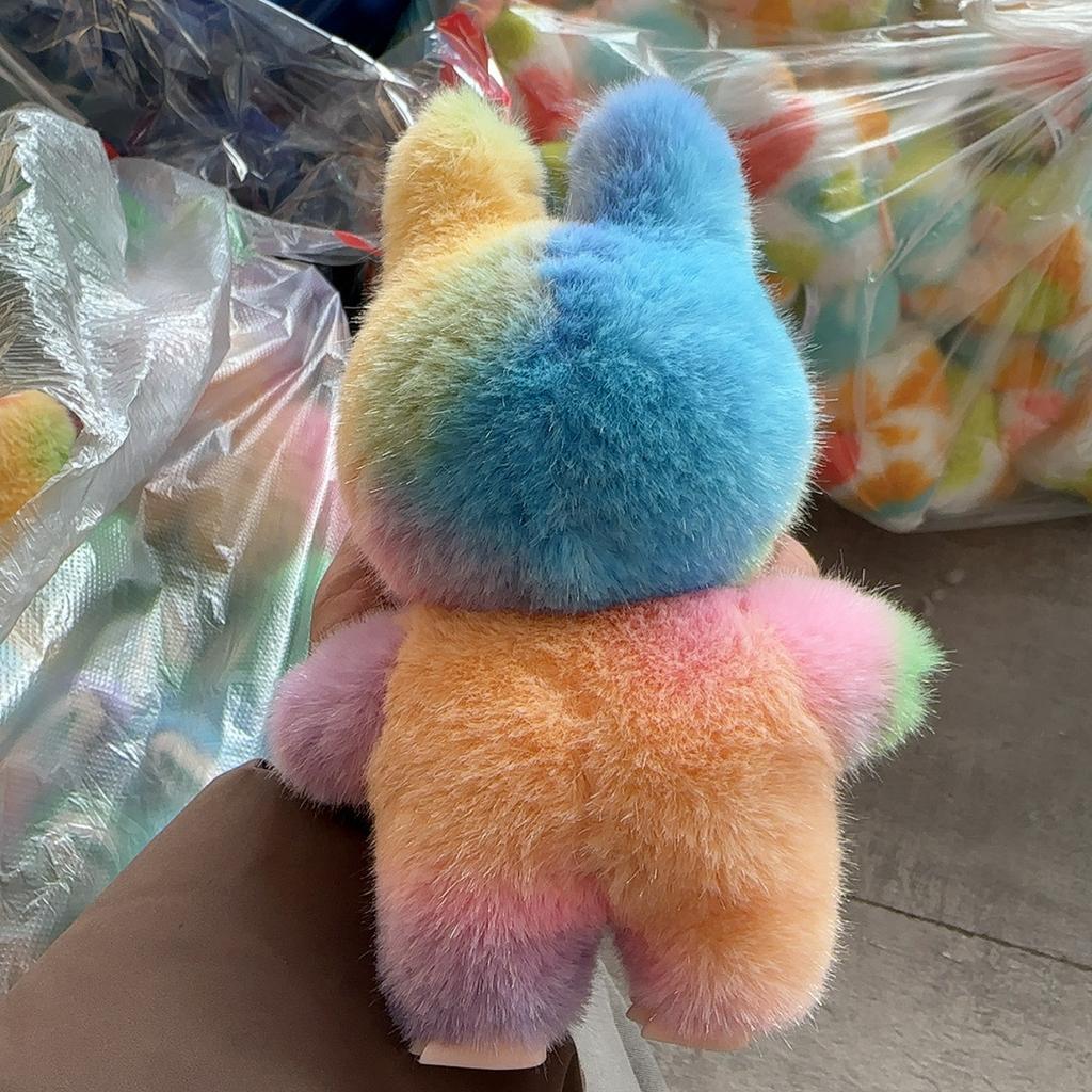 Doll Vinyl Face Plush Pendant Cute Keychain Internet Celebrity Trend Mini Doll Stall