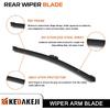 Rear Windshield Wiper Arm Compatible With Ford Escape 2013-2018 Vehicles, Back Windshield Wiper Set Replacement OEM BB5Z17526-C
