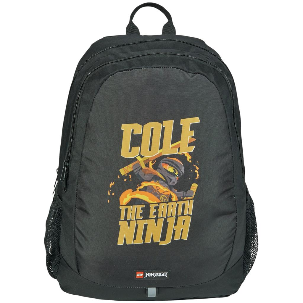 LEGO Ninjago School Backpack, for Boy Black Backpack