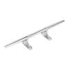 Boat Cleat 316 Stainless Steel High Polished 12in Round Marine Grade Rope Cleat for Yacht Speedboat 
