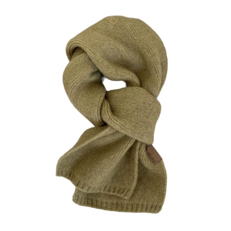 Korean Scarf Lightweight Warm Winter Wear Neck Wrap For Women Men