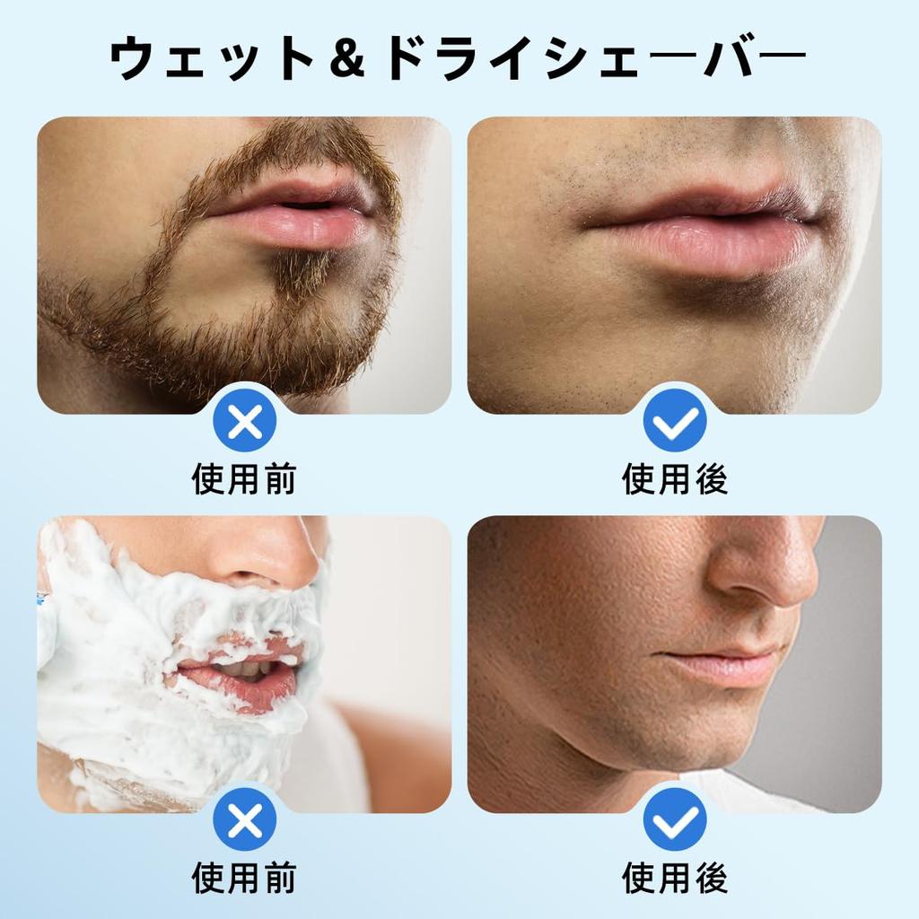 Mini Electric Shaver for IPX7 Low Perfect for Shaving In the Business or Keeping In the Perfect As a Birthday Gift Men, Type-C Rechargeable,