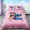 Stitch Kids Duvet Cover Set Cartoon Quilt Cover Bedding Set Queen King Full Size for Children Teens Bedroom Home Decor