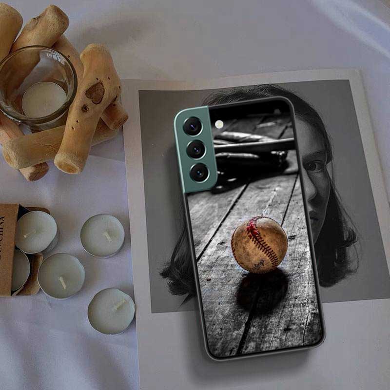 Baseball Phone Case For Samsung Galaxy S22 S25 Ultra S21 S10 Plus S25Edge S20 S23 S24 FE S10E Cover Silicone Soft TPU Clear Shel
