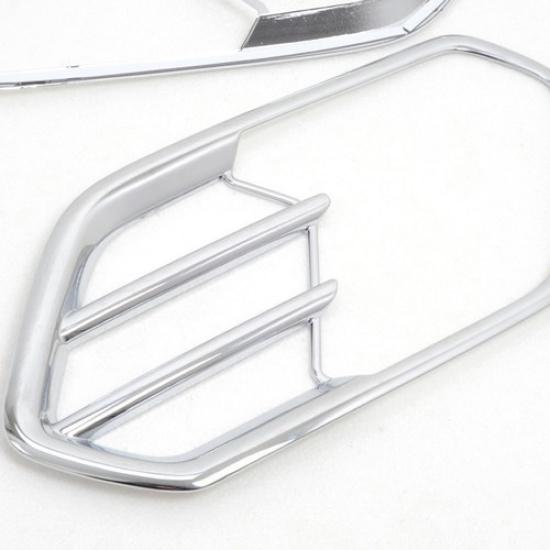 For Ford Kuga Escape 2017-2019 ABS Chrome Front Fog Light Lamp Hood Cover Trim