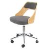North Orange Office Chair Compact Office Chair Fabric Lifting Chair PC Chair Bentwood Beach Elite