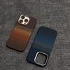 Lichtgevend Kevlar Textuur Magnetische Case voor iPhone17 16 Pro Max 15 Schokbestendig Stofdicht Beschermhoes Compatibel met MagSafe