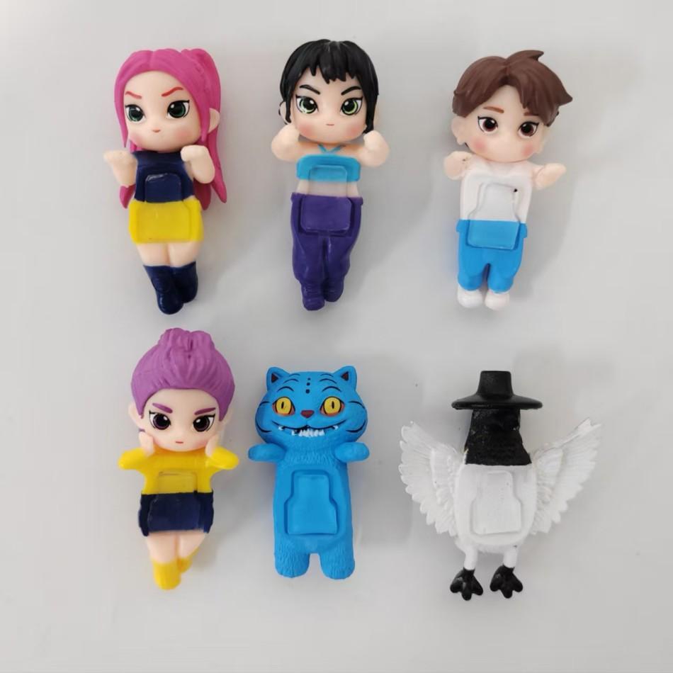 ! Papa Series with Box Anime Kpop Demon Hunters Figure Phone Computer Decoration Collection Figures Model Toy Brithday Gift