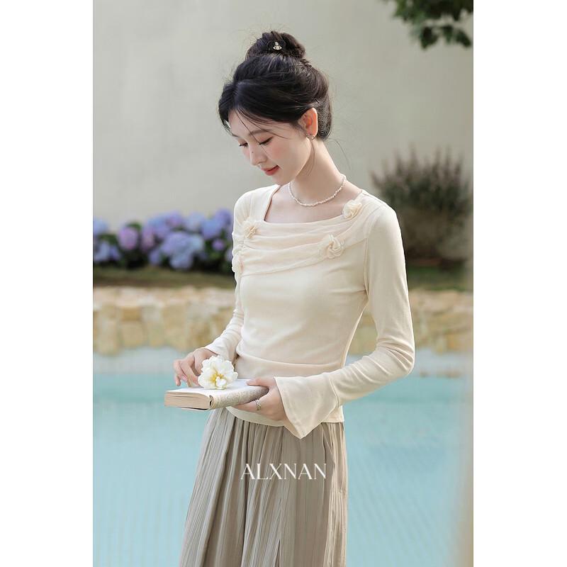 

Apricot Slim Fit Long-Sleeve T-shirt S