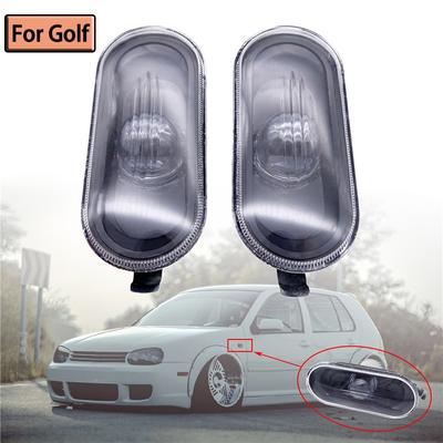 Répétiteur de lampe de clignotant de marqueur latéral de style de voiture pour VW Golf 4 MK4 1998 1999 2000 2001 2002 2003 2004 2005 2006