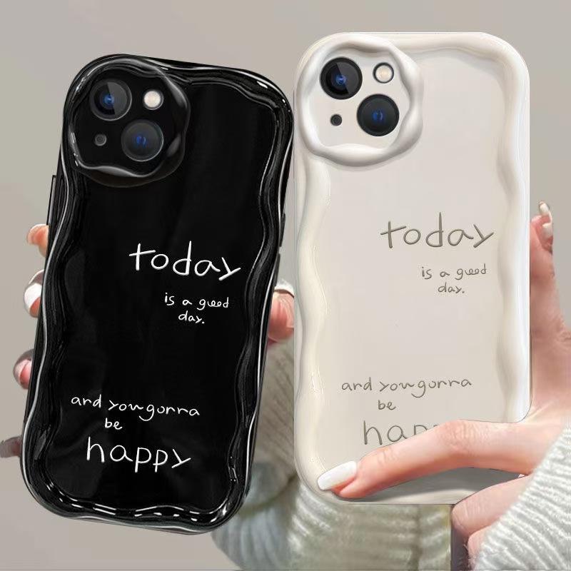 ins simple letter iPhone11/11ProMax mobile phone case Apple 11/111/11 all-inclusive XS/XR/X