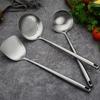 304 Stainless Steel Kitchenware Set: Spatula, Soup Spoon, Stirring Spatula, Slotted Spoon, Mushroom Spatula, Frying Spatula.