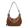 Stylová kabelka v trendy korejském stylu a jednoduchá crossbody taška ve tvaru půlměsíce