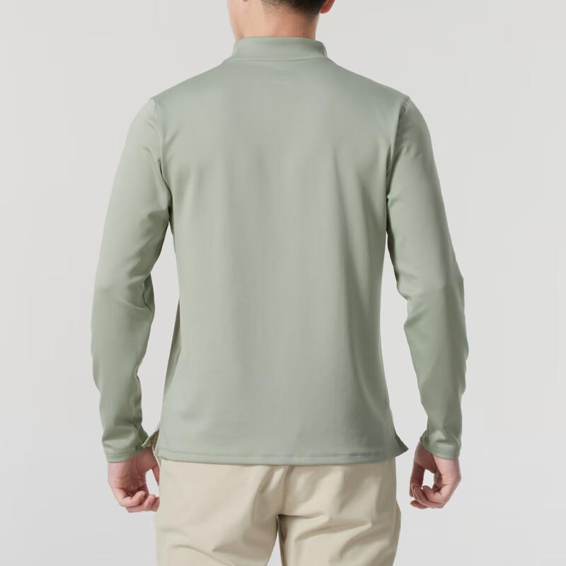 Under Armour Comfortable Breathable Pullover Fitness Training Running Long Sleeve T-Shirt Men tops Green 1387434-505