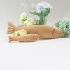 Wood Carving Fake Fish Ornament Realistic Fish Playset Model  Home Kitchen Decor