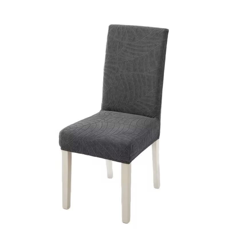 Coprisedile moderno per sedia da pranzo con schienale, elastico, pacchetto completo