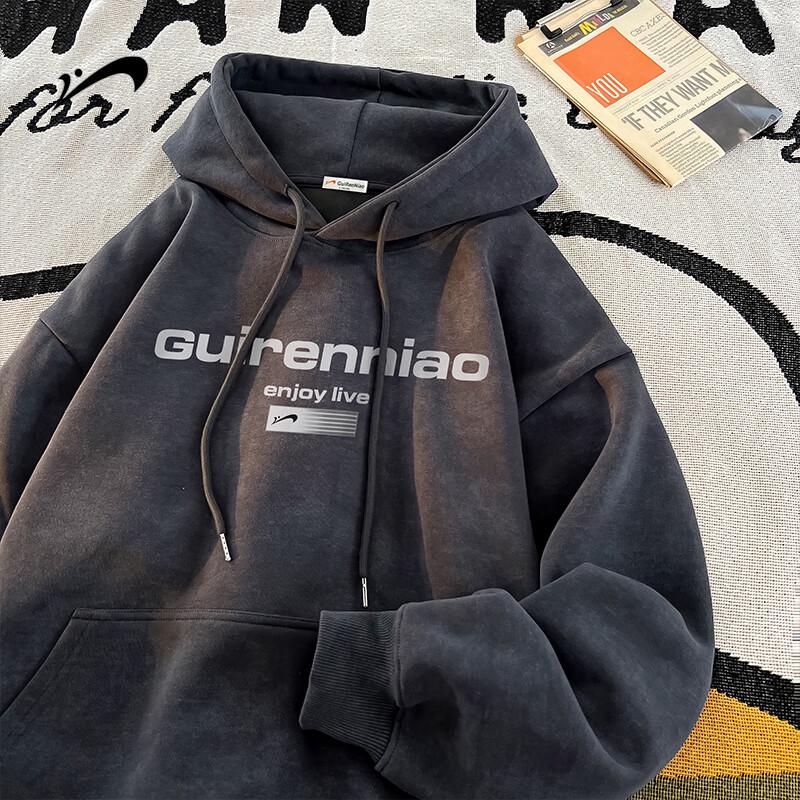 

Мужское худи K-Bird American Heavyweight свободного кроя 3XL