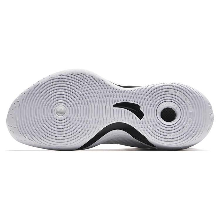 Anta KT8 KT 8, Black Eight Comfortable Slip Resistant Abrasion Resistant High Top Basketball Shoes Men's Black White 112331101-1