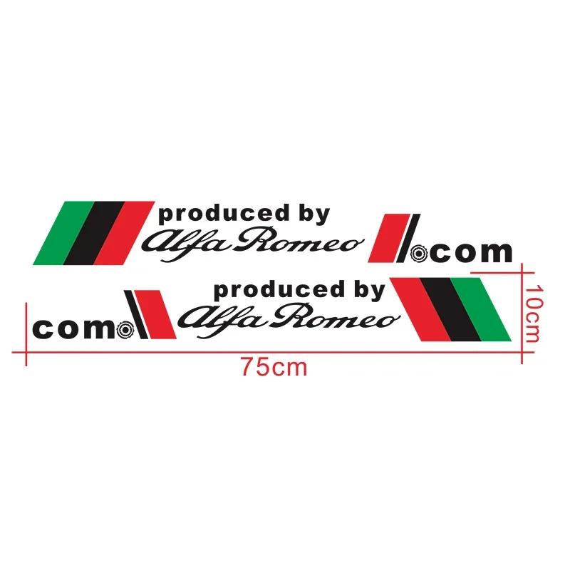 Car Door Window Laser Reflective Stickers for Alfa Romeo 159 156 147 166 Giulia Giulietta Stelvio Mito Gt Brera Spider Spontivd