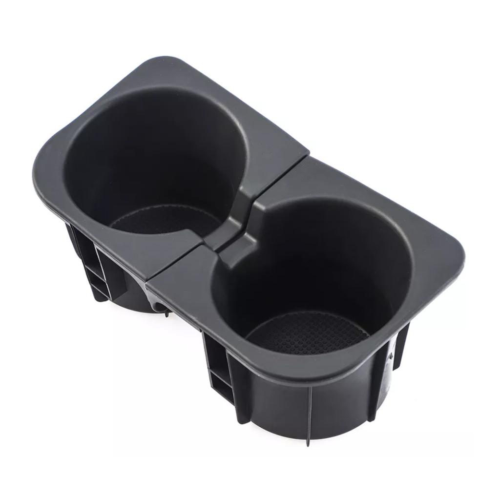 2PCS Right+Left Black Center Console Cup Holder Insert For Toyota Tacoma 05-17