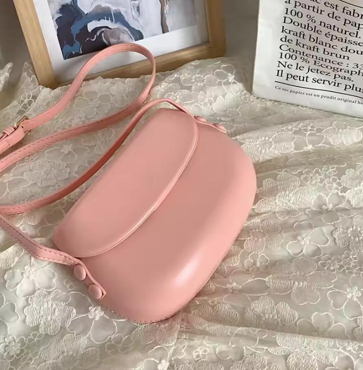 Candy Farbe Frauen Sattel Schulter Tasche Tragbare Weibliche Kupplung Geldbörse Handtaschen Umhängetasche Mode Damen Kleine Messenger Taschen