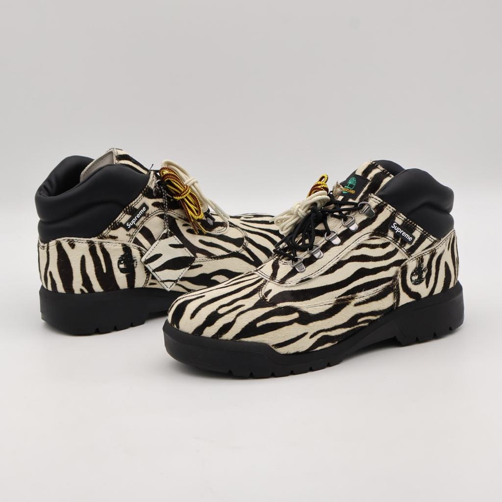 TB0A6EUNEMZ Supreme Timberland Field Boot Zebra FW24 Week13 (Men's)