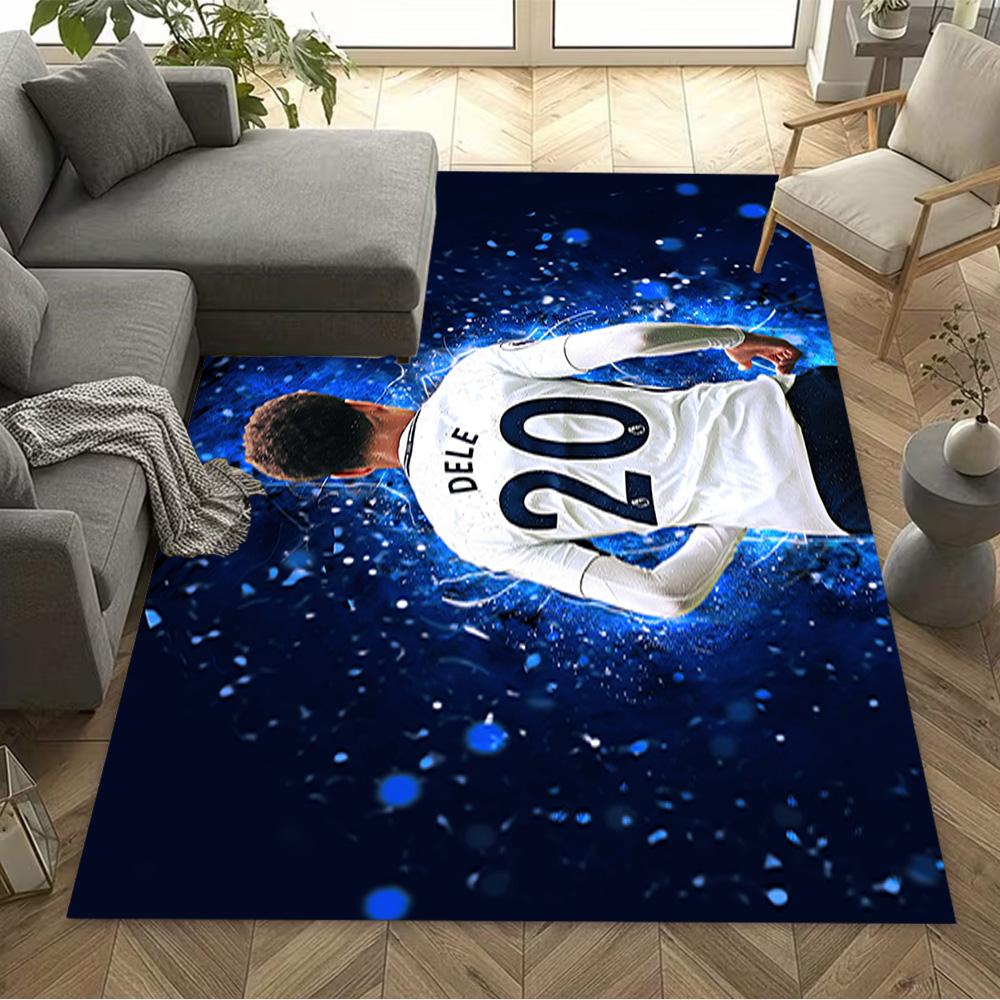Tottenham Hotspur Celebration Carpet Suitable for Living Rooms Hallway Foyer Dining Room Antislip Carpet Office Home Decor Best for Christmas