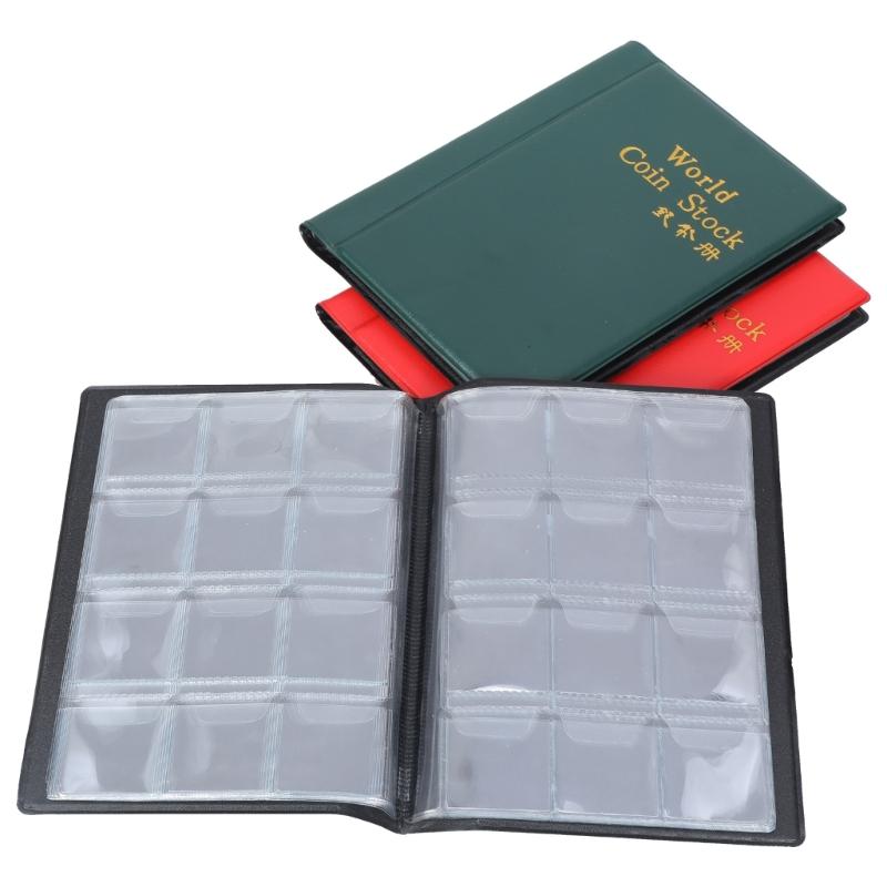 Coin Album Books 10 Page 120 Pockets World Coin Stock Album Book for Case Coin Holders Collection Storage Coin Collectin