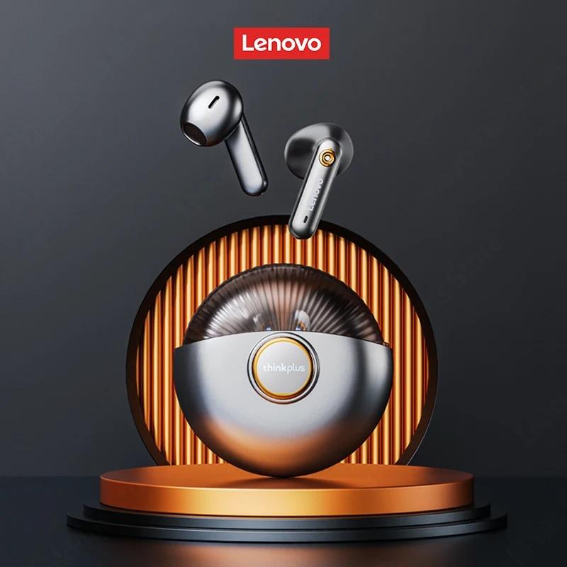 

Оригинальные наушники Lenovo T60 True Wireless Bluetooth V5.3 с шумоподавлением, игровая гарнитура, спортивные наушники с микрофоном