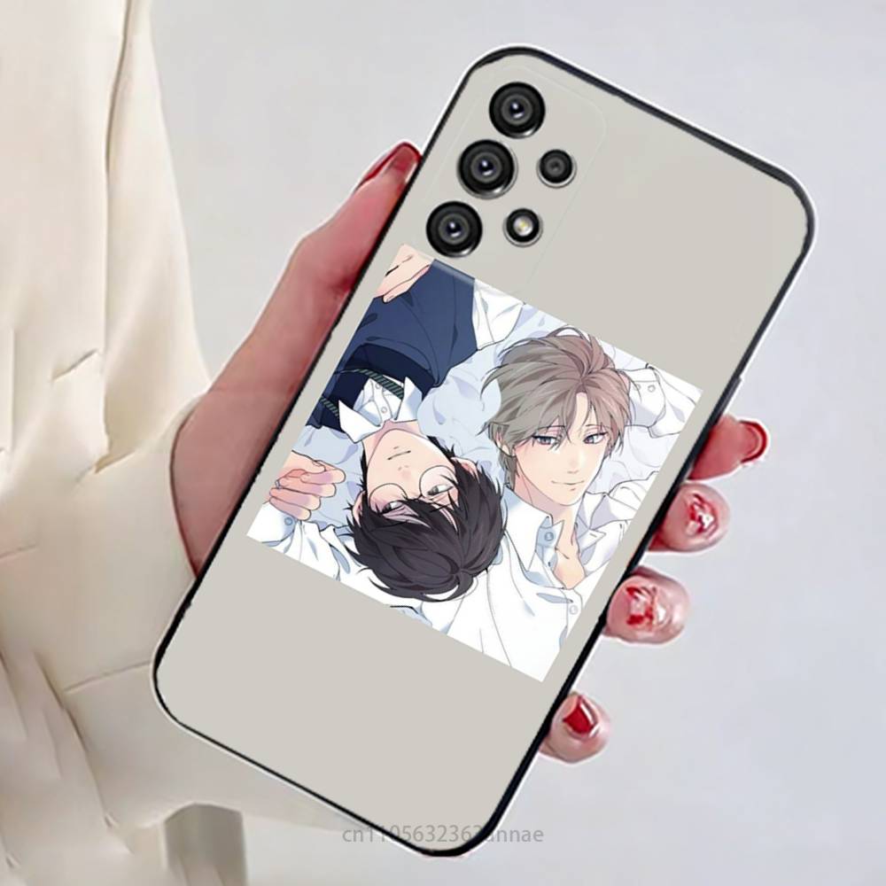 L-Lost In The C-Cloud Manga Phone Case for Samsung Galaxy A73,23,53,33,14,24,13,72,22,52,32,54,A34 Soft Cover